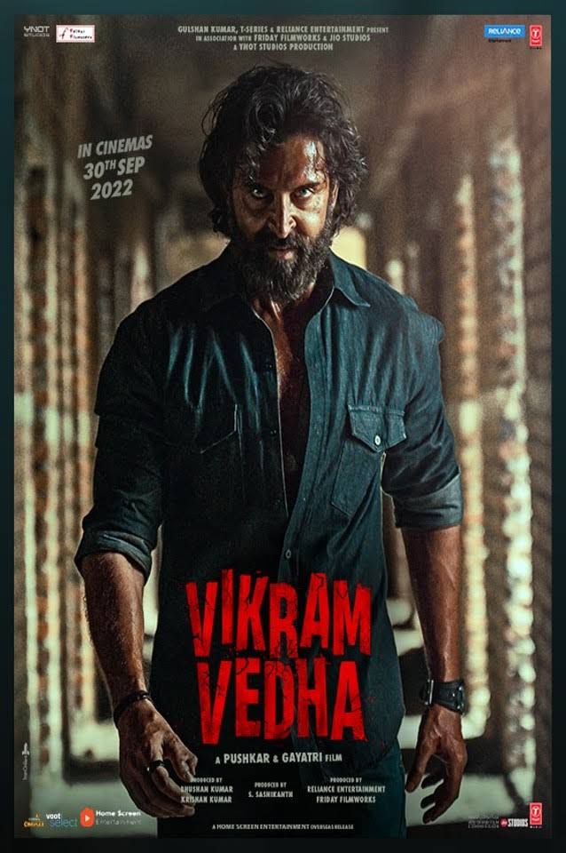 ✅ Download VIKRAM VEDHA (2022) WEB-DL Hindi Full Movie in 480p & 720p & 1080p With High speed Google Drive link. This movie is based on Action, Crime,...