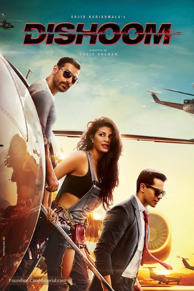 Download Dishoom (2016) Hindi Movie 480p | 720p